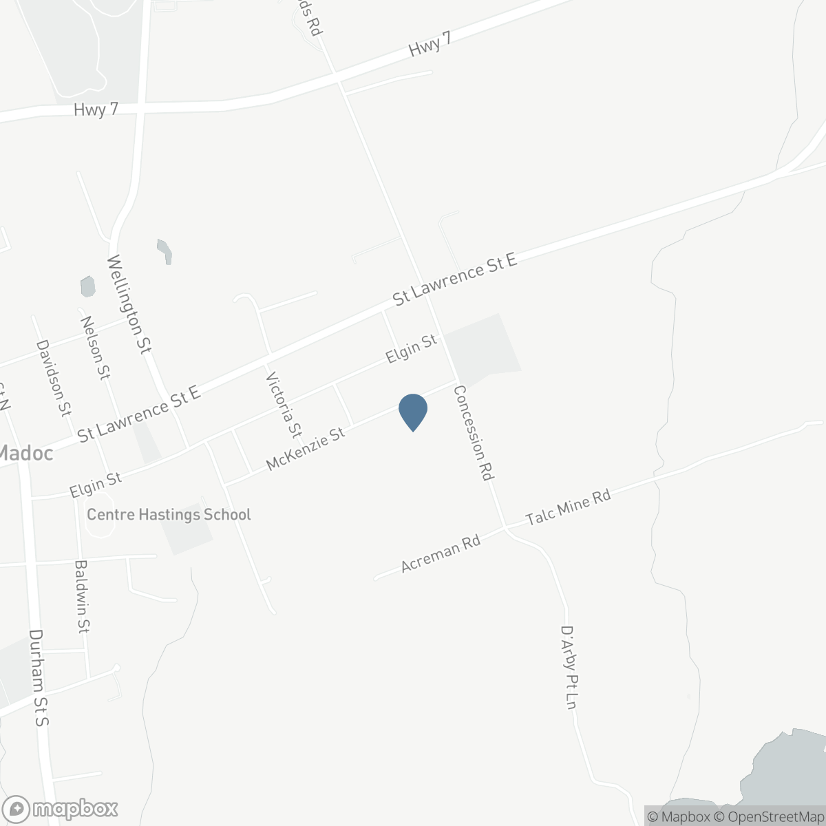 99 MCKENZIE STREET, Madoc, Ontario K0K 2K0